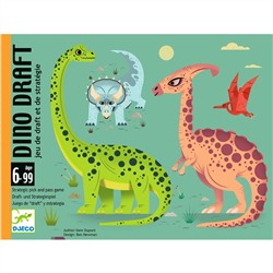 Карточная игра Djeco «Динозавры» DJ05093