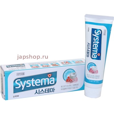 CJ Lion Dentor Systema Зубная паста глубокой чистки, Ледяная мята, 120 гр(8806325608592)
