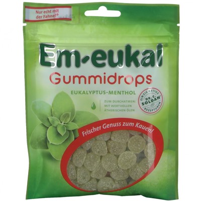 Em-eukal (Ем-еукал) Gummidrops Eukalyptus-Menthol 90 г