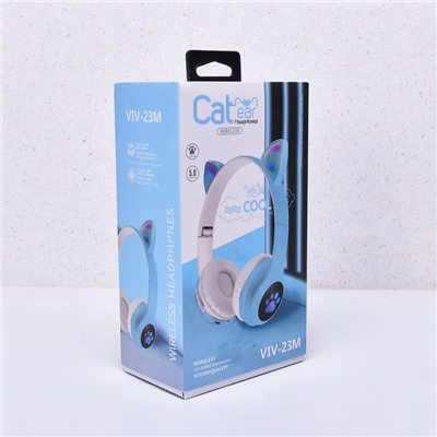 Наушники беспроводные Cat Ear Blue арт 1159
