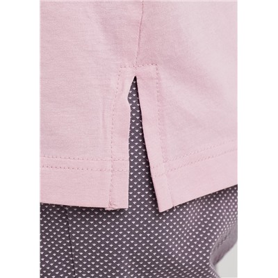 Комплект женский для дома ТаТ LP24-121у розовый/т.серый