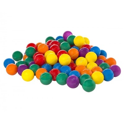 Пластиковые мячи для игровых центров 6,5см от 2 лет INTEX 100шт