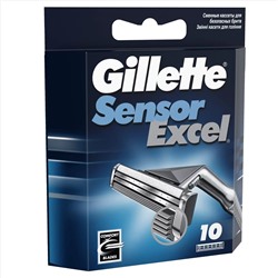 Gillette Sensor Excel кассеты (10) стикер