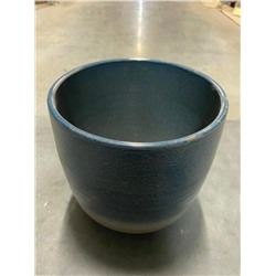 Кашпо керамическое Blue Allure сине-серый d21см
