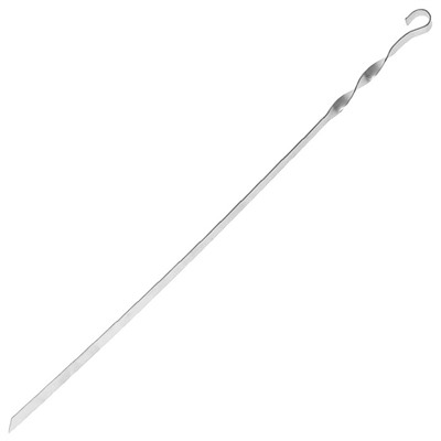 Шампур прямой, толщина 1,5 мм, р. 55 × 1 см