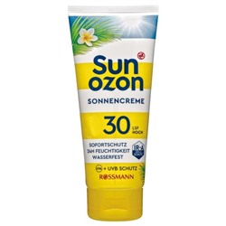 Sunozon Classic Sonnencreme LSF 30 Классический солнцезащитный крем SPF 30, 100мл