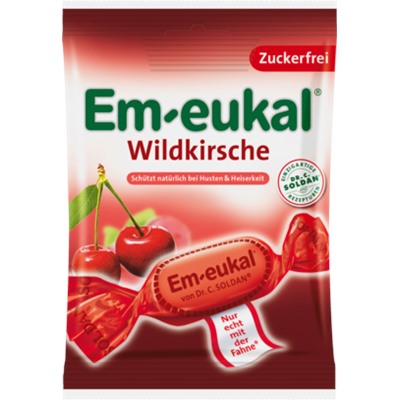 Em-eukal Дикая вишня	 конфеты без сахара, 75 г