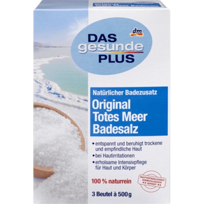 Mivolis Original Totes Meer Badesalz Оригинальная соль для ванны из Мёртвого моря с расслабляющим эффектом, 1,5 кг