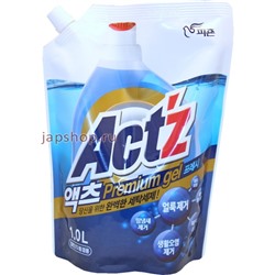 Act’z Premium Gel Концентрированный гель для стирки белья, аромат мяты, мягкая упаковка, 1 л(8801101882869)