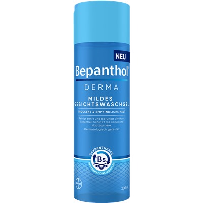 Bepanthol Derma mildes Gesichtswaschgel  Мягкий гель для умывания Derma.