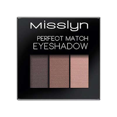 Misslyn (Мисслин)  Lidschatten Тени для век Perfect Match Eyeshadow, Nr. 03 Black Velvet / 1,20 г