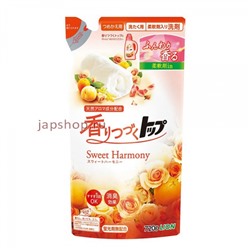 Lion Top Sweet Harmony Жидкое средство для стирки белья со сладким цветочным ароматом, мягкая упаковка, 720 гр(4903301307884)