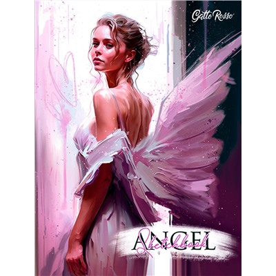 Gatto Rosso. Angel Sketchbook. Angel in Purple