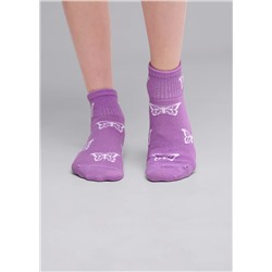 Носки для девочки CLE С1485 12-14,14-16 св.фиолетовый