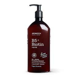 Шампунь укрепляющий с витамином В5 и биотином AROMATICA B5+Biotin Fortifying Shampoo