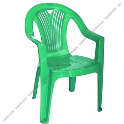 Зеленый Кресло "Салют" (66х60 h84см) нагруз.до 100
