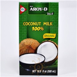 Молоко кокосовое 70% (AROY-D) Tetra Pak, 500 г