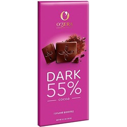 «OZera», шоколад горький Dark, 90 г