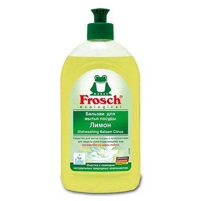 Frosch Средство для мытья посуды Лимон 500 мл
