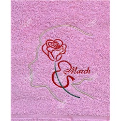 Купить полотенце к 8 Марта (Цветочек)