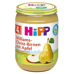 HiPP (Хипп) Williams-Christ-Birnen mit Apfel 190 г