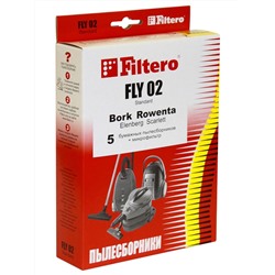 Мешки-пылесборники Filtero FLY 02 Standard, 5шт, бумажные