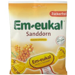 Em-eukal (Ем-еукал) Bonbons Sanddorn zuckerfrei 75 г