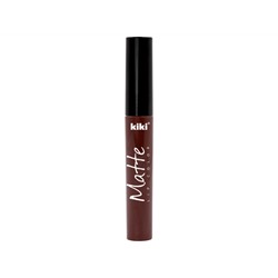 Kiki Жидкая помада для губ Matte lip color 214 (винный)