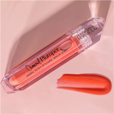 Блеск для губ, увеличивающий объем Diamond Glow Lip Plumper, тон: шампань, 5 мл