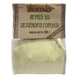 Мука из зеленого гороха (POSTNO), 500 г