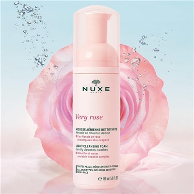 NUXE Very Rose Mousse Aerienne Nettoyante  Very Rose Мусс Aerienne Nettoyante