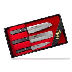 Набор кухонных ножей FUJI CUTLERY TJ-Giftset-B  Нержавеющая сталь