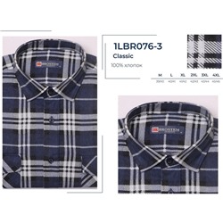 1LBR76-3 Brostem фланель рубашка мужская