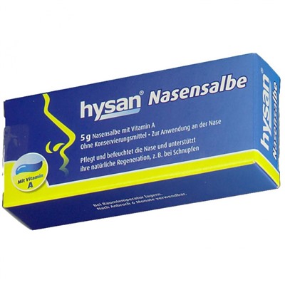 hysan (хисан) Nasensalbe 5 г Хисан Мазь для носа с Витамином А