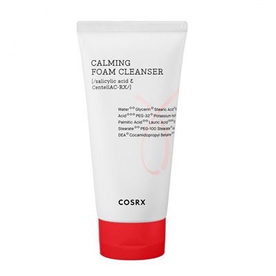 Cosrx Calming Foam Cleanser  Успокаивающая пенка для умывания