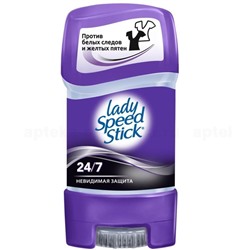 LADY SPEED STICK  Дезодорант-гель "Невидимая защита" 65гр