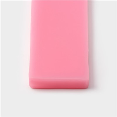 Силиконовый молд Доляна «Цепь», 27,8×4,6×1,2 см, цвет розовый