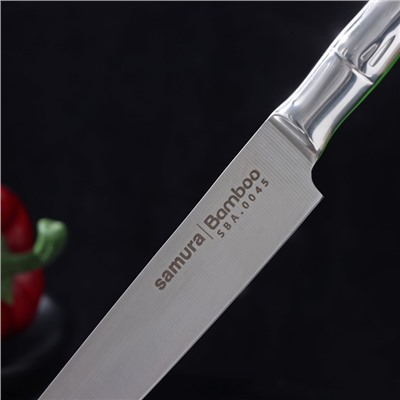 Нож кухонный Samura Bamboo, лезвие 20 см, универсальный
