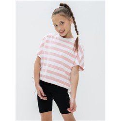 102537_OLG Комплект (футболка, велосипедки) для девочки