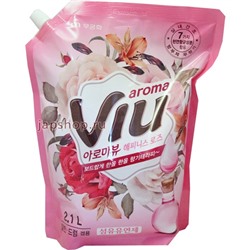 Aroma Viu Антибактериальный кондиционер для белья, ароматизирующий, аромат роз, 2,1 л(8801173602235)