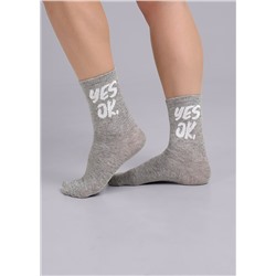 Носки детские CLE С1508 20-22,22 меланж серый