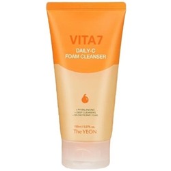 Пенка для умывания с витаминами The Yeon Vita7 Daily-C Foam Cleanser
