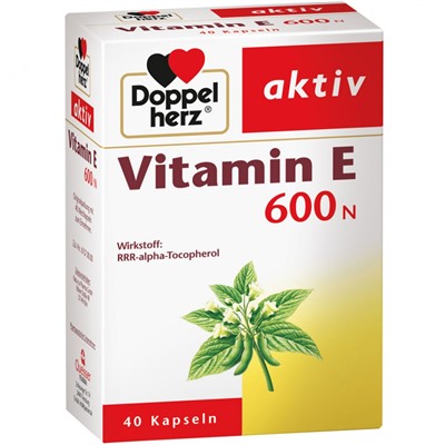 Doppelherz (Доппельхерц) aktiv Vitamin E 600 N 40 шт