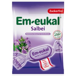 Em-eukal Шалфей	 конфеты без сахара, 75 г