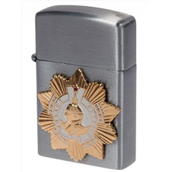 Газовая зажигалка "Орден Кутузова" – статусный подарок и показатель хорошего вкуса. Традиционный прямоугольный корпус
