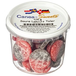 Canea-Sweets (Кани-свиц) Saure Lakritz Taler 175 г