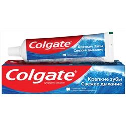 Colgate Зубн. паста 125мл Свежее дыхание*Крепкие зубы (7800)