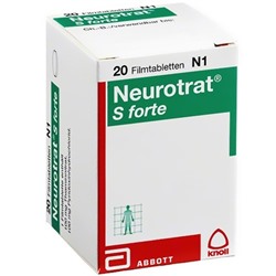 Neurotrat (Нойротрат) S forte Filmtabletten 20 шт