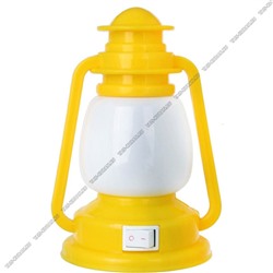 Ночник Camelion LED5 0,5Вт "Фонарик" желт/бел,11х7