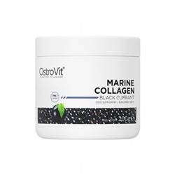 OstroVit Marine Collagen 200 g коллаген-черн.смородина